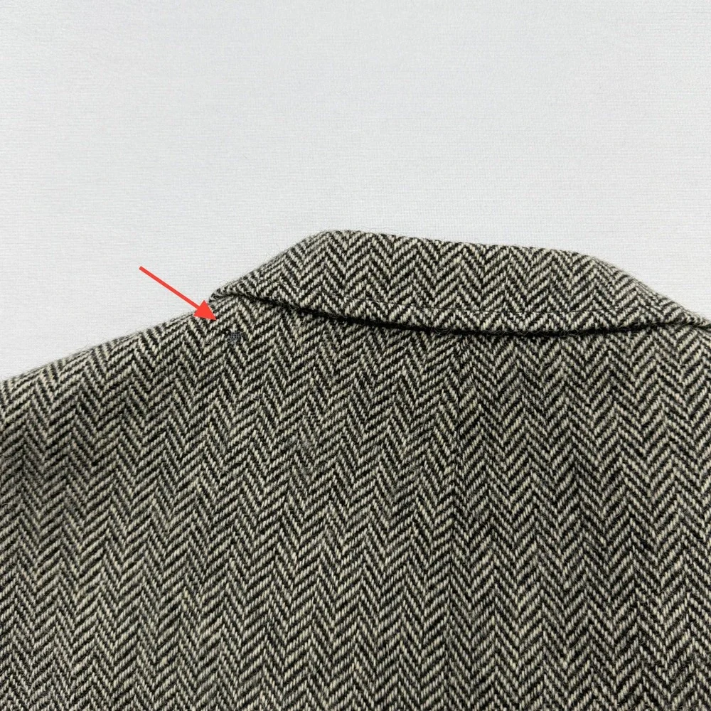 Polo Ralph Lauren Blazer Men's L Alpaca Lambs Wool Jacket Coat Tweed Vintage